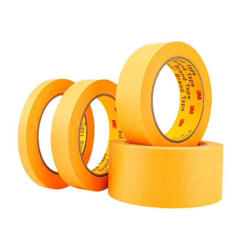 Custom automotive paint laser cinta painter 3 M masking tape  roll jumbo for painting applicator 48mm masking adhesive tape