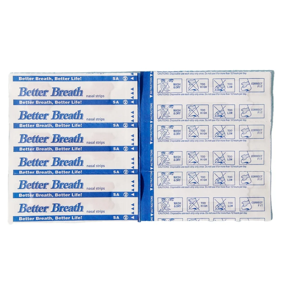 HODAF Breathe Right Nasal Strips To Stop Snoring Safe And Sample Use Factory Wholesale