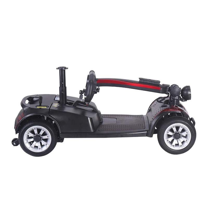 Hot Sale New Designed 4 Wheel Small Disabled New Mini Foldable Low Speed Electric Car for Disabled People