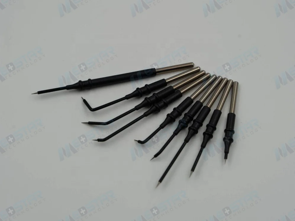 CE ISO (G) Single Use electrosurgical Tungsten Needle Electrode