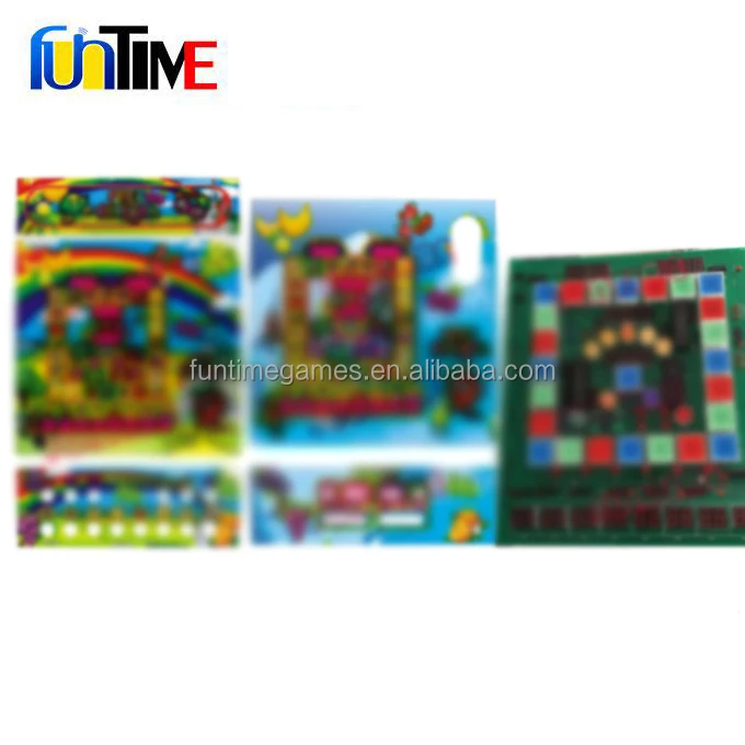 Fruit King 3 Mario Crane Machine Board Game Kit Coin Operated Arcade Board with Amusement PCB Board Material