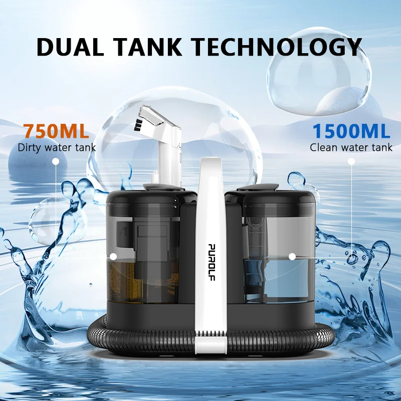 2024 Hot Sale Carpet Spot Cleaner Powerful Suction Carpet Shampooer With Deep Cleaning Large Capacity Spot Remover Cleaner