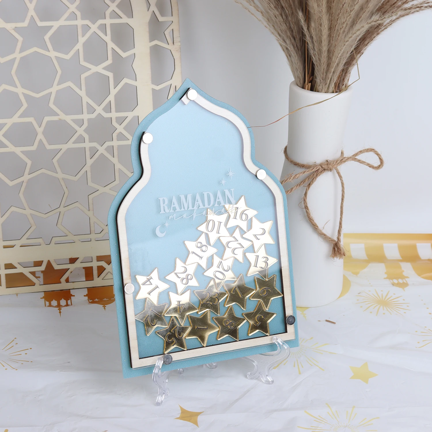 Pafu New Designs Eid Gifts Ramadan Countdown Calendar Dome Ramadan Dropbox Countdown Till Eid Jar Freestanding