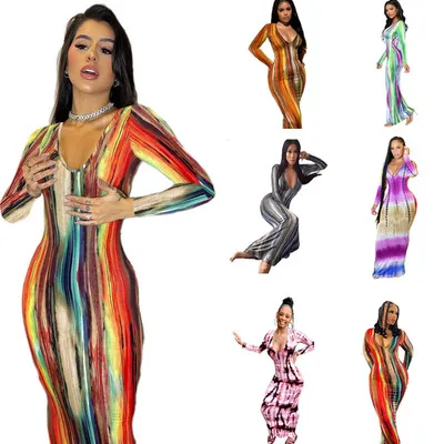 YQ113 women clothes sundress womens design fashion super stretch maxi dress ladies sexy plus size women clothin