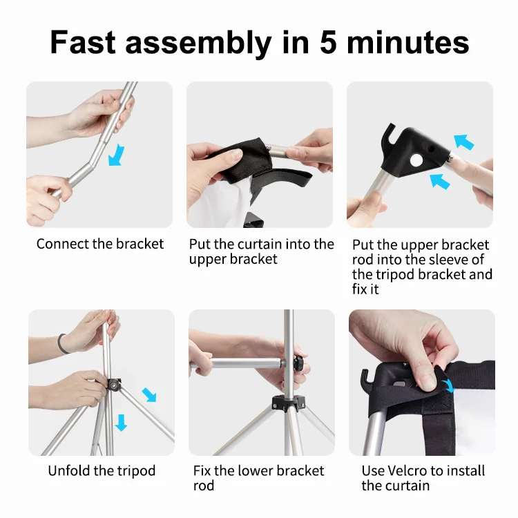 16:9 Home Cinema Aluminum Fixed Frame Projection Screen/Projector Screen