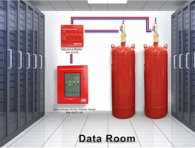 FM200 Price Fire Suppression System FM200 Fire Suppression System Automatic Fire Extinguisher