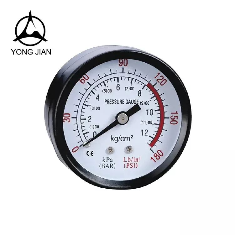 Multi-Application Steel Case Shell Instrument Pressure Measuring Meter