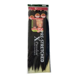 Synthetic Braiding Hair 52 Inch Kanekalo 3x Pre Stretched Braiding Hair For Crochet Braiding Extension