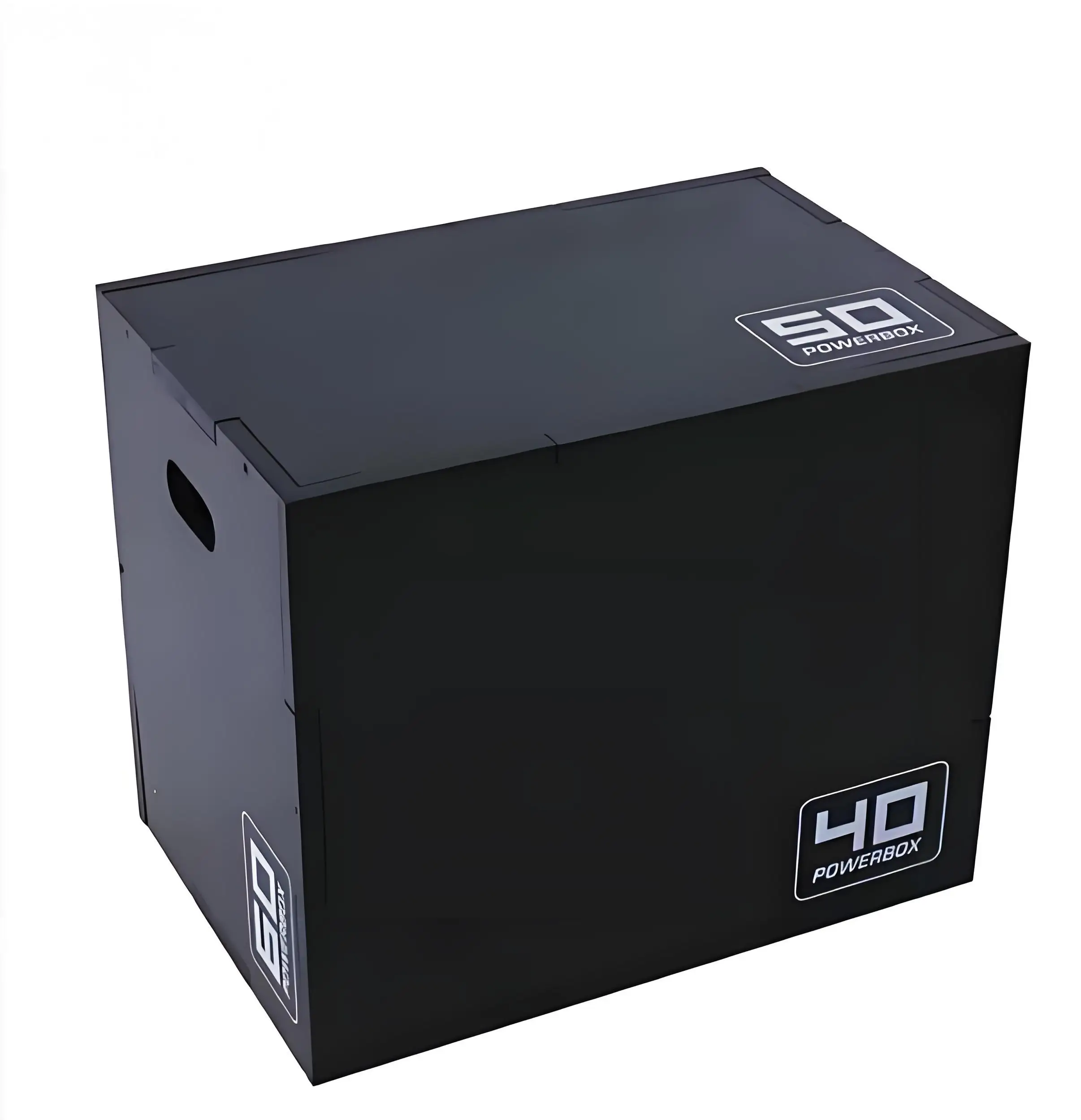 Adjustable Height PVC Plyometric Jump Box HIIT Gym Equipment for Fitness Training Soft Foam Jump Box for Jump Training