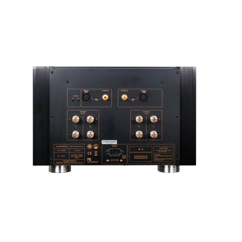 AD-1PA+ Hi-Fi pure amplifier high power high end amp 2 channel Professional Audio Pure Power Amplifier