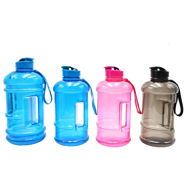 1.3 L Large Capacity Sports Water Bottle Matt Color Custom Logo Gym Jugs Plastic Gallon Pots