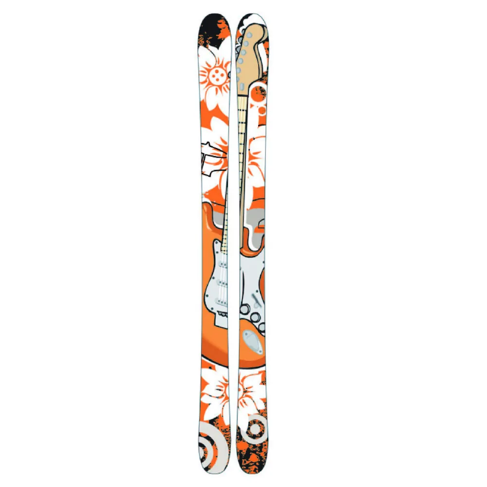 icustom alpine ski freestyle ski set + ski binding