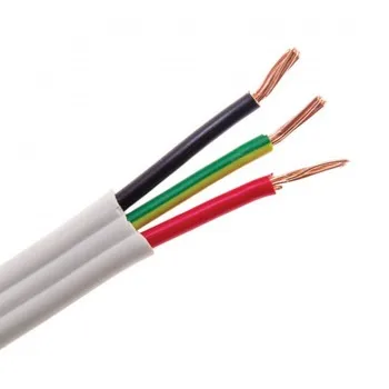 TPS Flat Electrical Cables 1.5mm 2.5mm 4mm 6mm PVC Insulated Australian 3 core wires