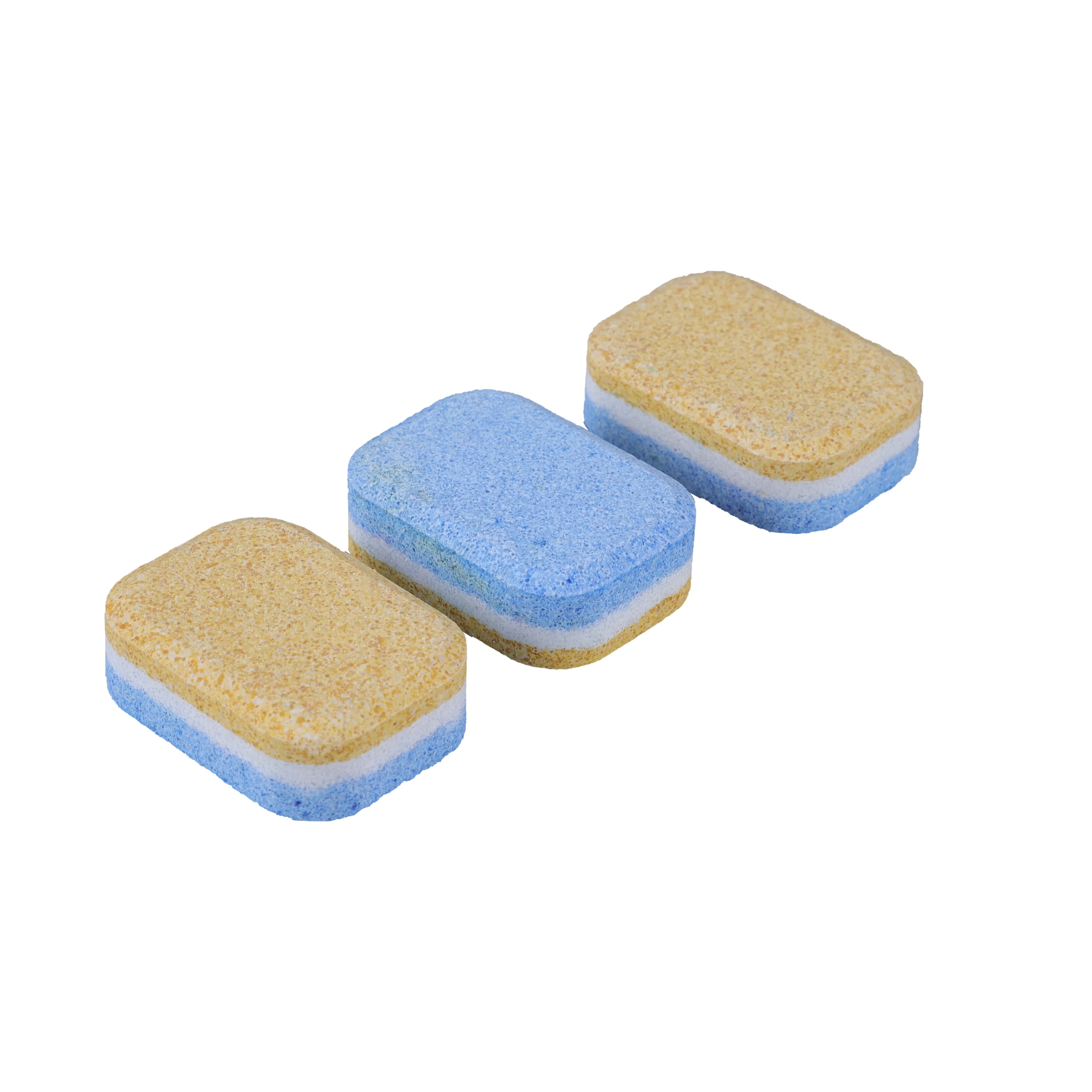 Hot sale eco friendly Dishwasher Cleaning Block Dishwasher Cleaning Effervescent Tablets Sterilization and Deodorization