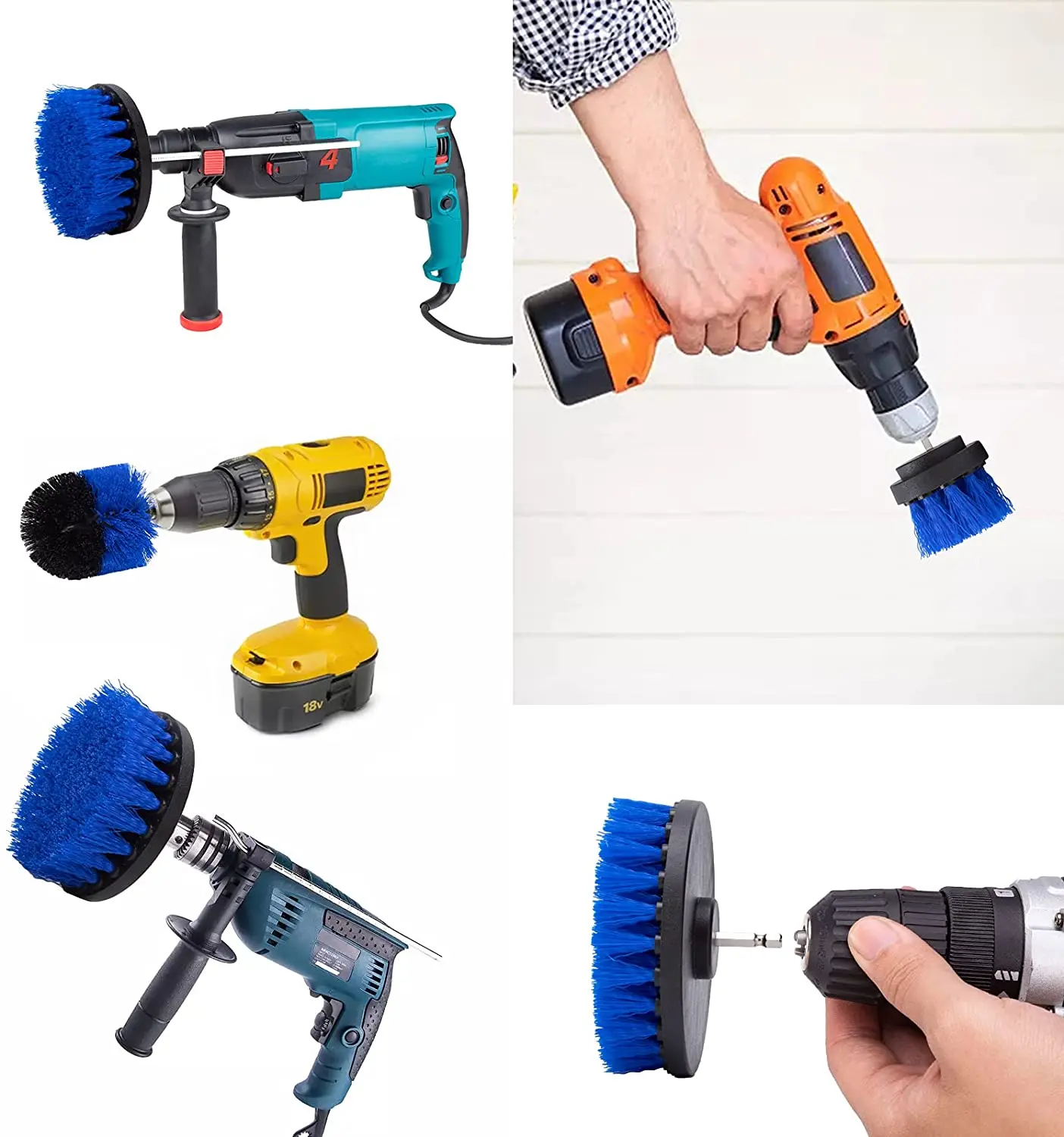 10pcs Car wash brush detail car cleaning