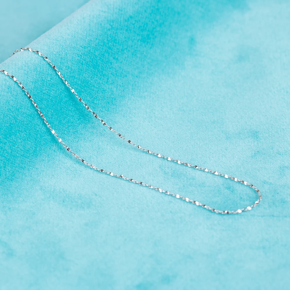 
Vermeer Jewelry S925 Pure Sterling Silver gypsophila shape chain Necklace for jewelry diy 