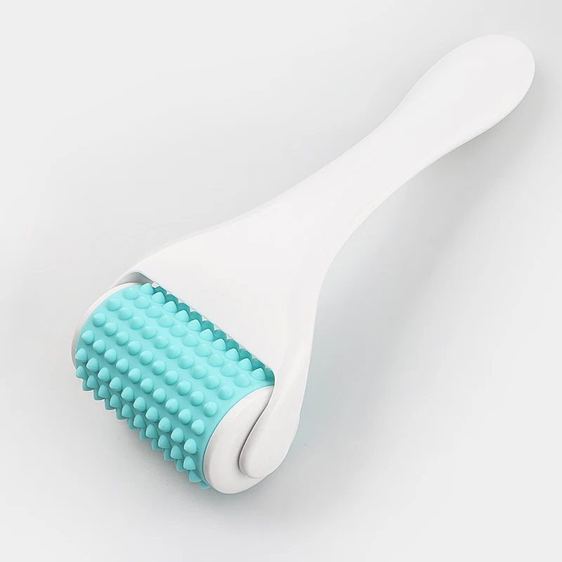 Skin Care Newest  Machine Ice Roller with Silicone  Roller Head for Tighten the Skin and Reduce Eyes Strain