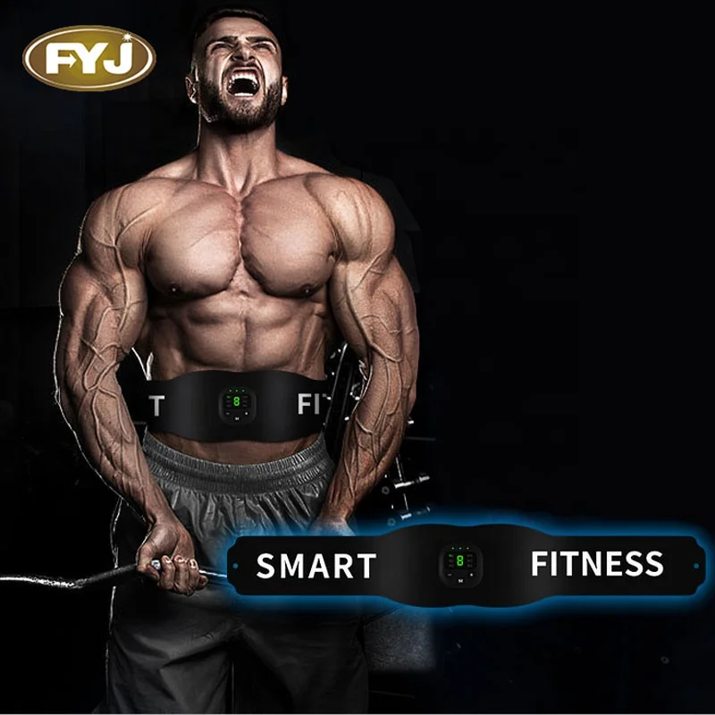 electronic ab muscle stimulator belt for abdominal smart fitness 2024
