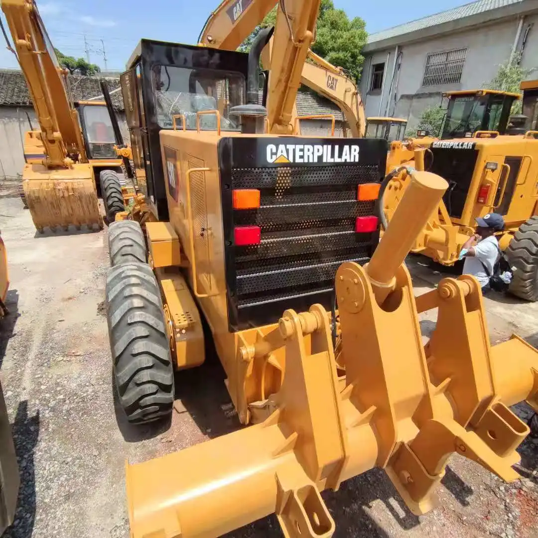 Low working hours new grader motor graders ripper price for sale with blade used cat 140h