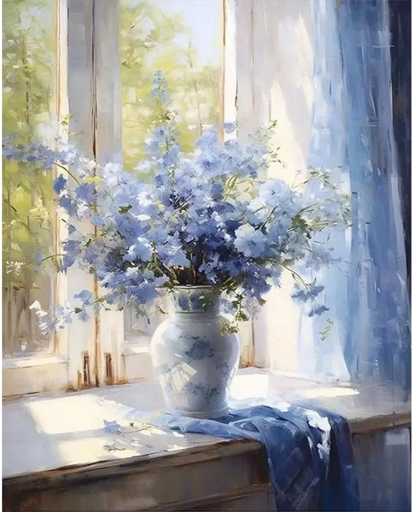 Wholesale new canvas custom modern drawing oil Painting Numbers Kit