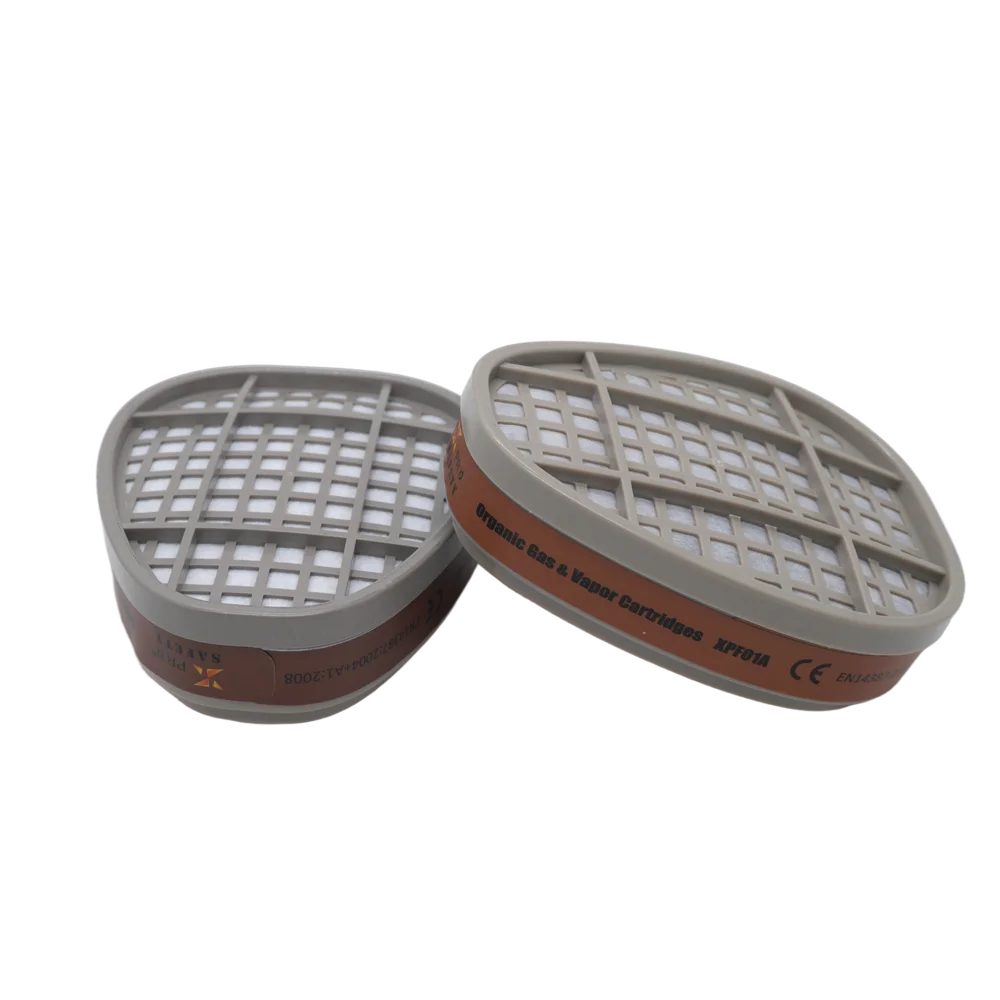 CE Certificated Type A1 Type Anti Acid Gas Mask Filter Vapor Filter Cartridges for Gas Mask