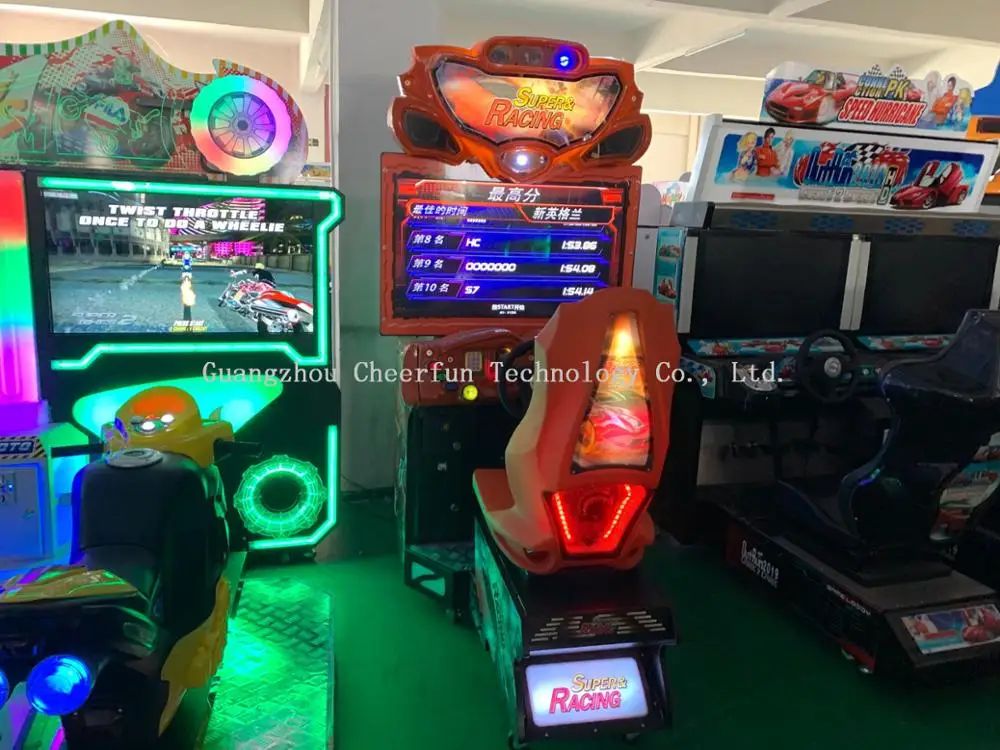 Good Quality Fast & Furious Super Car driving simulator racing car game machine for center amusement