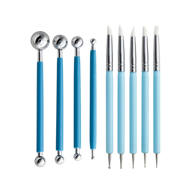 Carving Sculpture Ceramic Pottery Sculpting Polymer Clay Craft Supplies Mandala Dotting Tool Set Modeling Clay Tools Kit