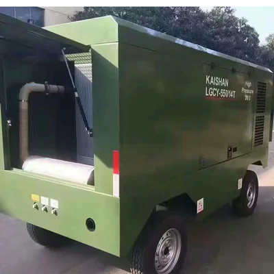 STARS high pressure portable 175 cfm air compressor for drilling machines