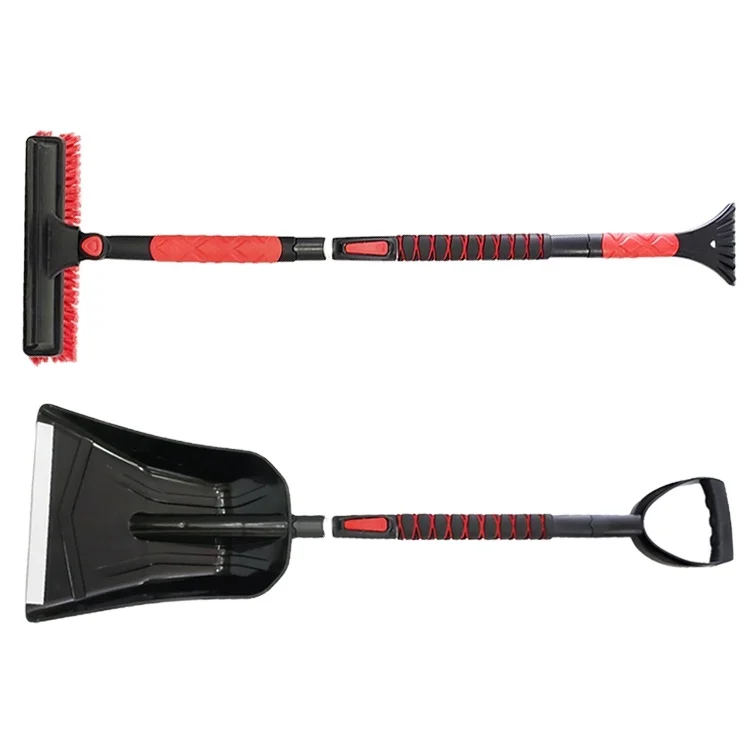 ZHONGJIE 5 в 1 ручка для домашних животных, щетка для льда и снега