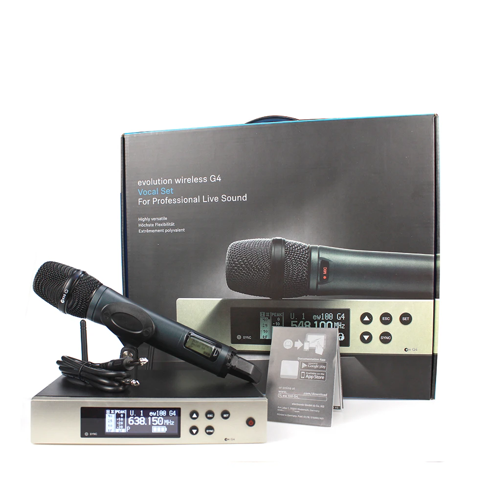 High Quality Kakaoke UHF True diversity  Wireless Microphone System Conference Wireless Microphone For Karaoke