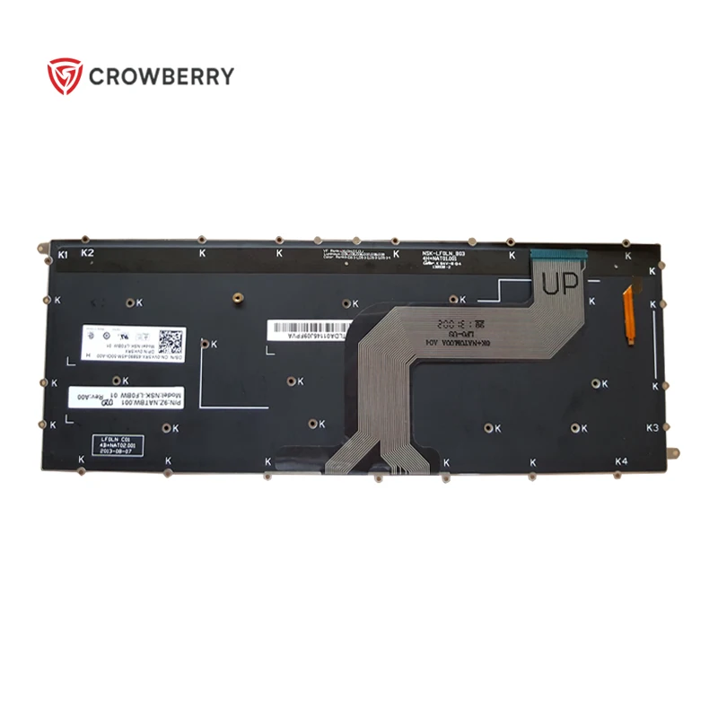 Оригинальная Серебристая клавиатура с подсветкой для ноутбука Dell Inspiron 14 7000 7437, оригинальная запасная Клавиатура для ноутбука