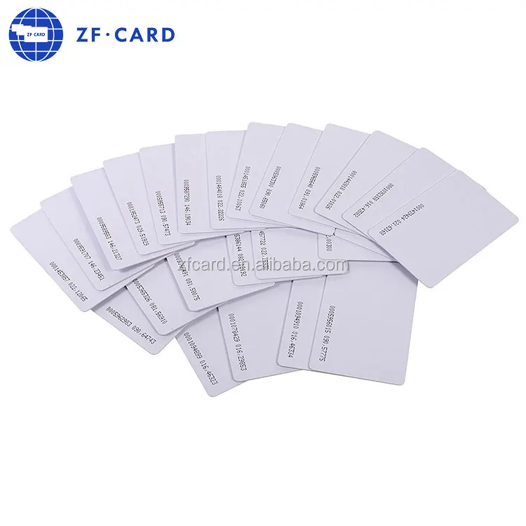 30 mil PVC Card with HiCo Magnetic Stripe card  Wholesale Printable Rfid sle4442 smart  nfc black card supplier