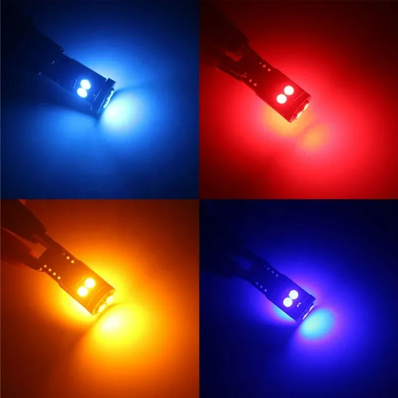 Hot 6SMD 3030 194 168 Canbus Error Free Interior Light License Plate Light Tail Dome Reading Light Canbus Led W5W Led T10 Led