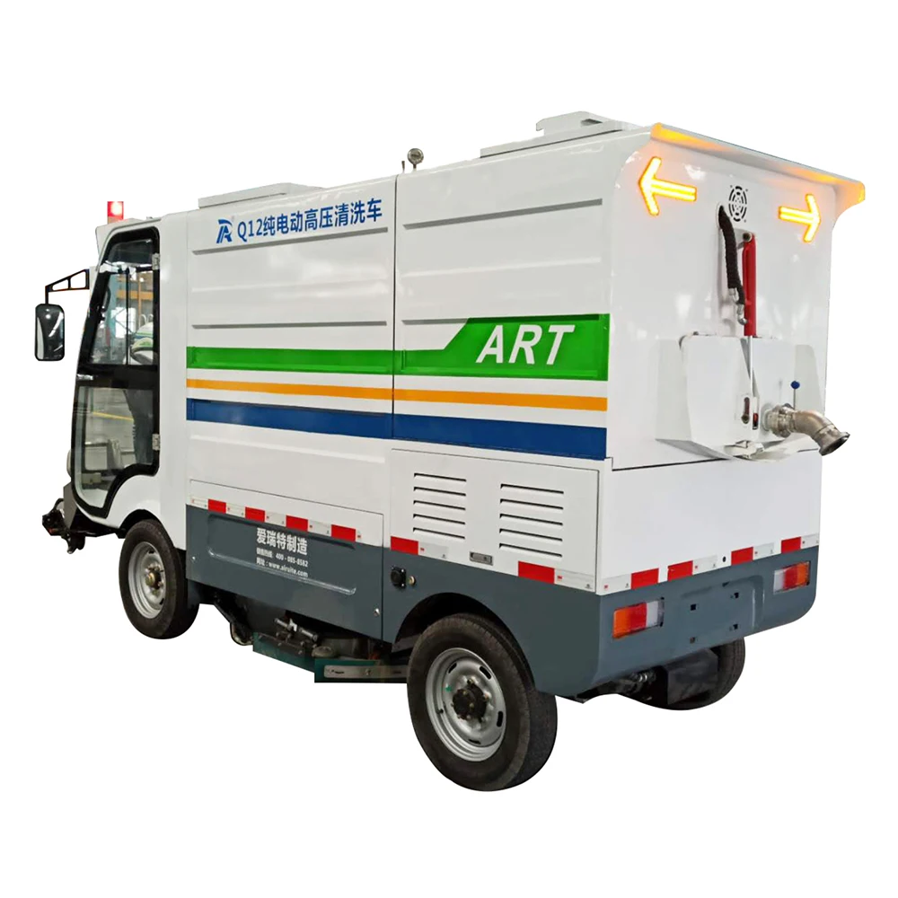 Q12 Electric High Pressure Cleaning Sweeper