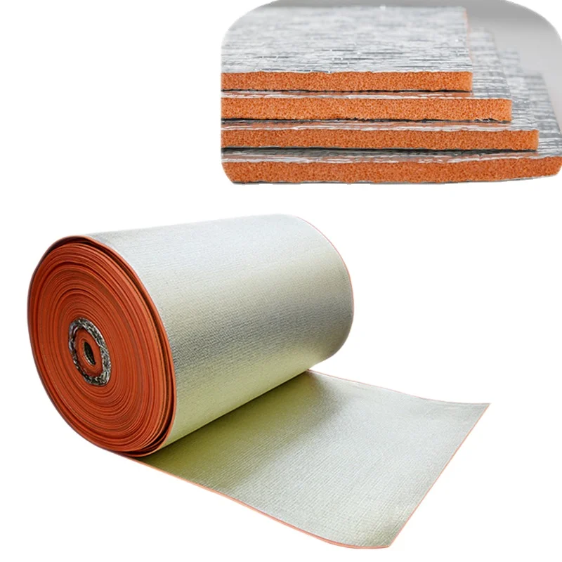 Heat resistant reflective polyethylene xpe foam aluminium foil insulation