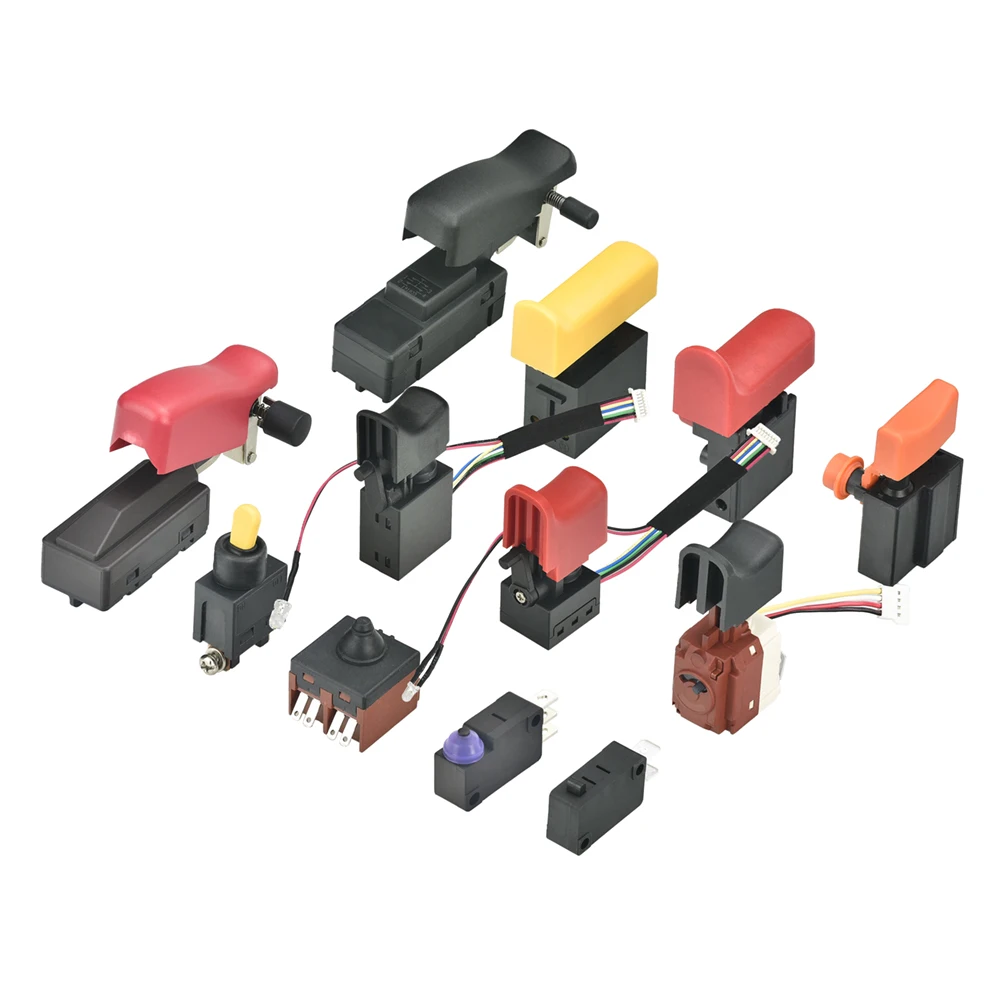 Yueqing manufacturer  dustproof snap-action electric power tools spare parts trigger switch