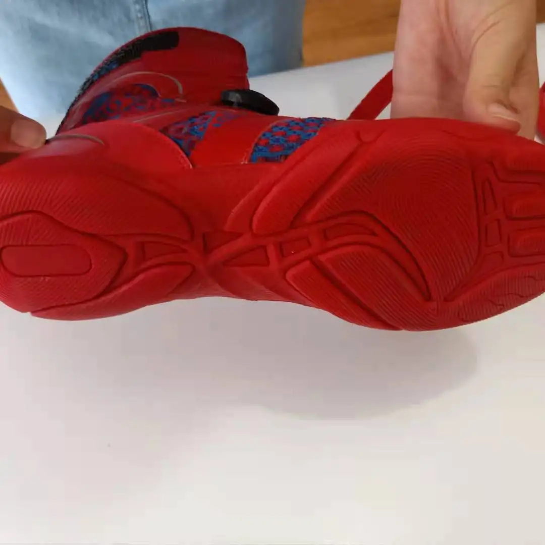 Wholesale children boxing shoes title boxing shoes high top boxing shoes
