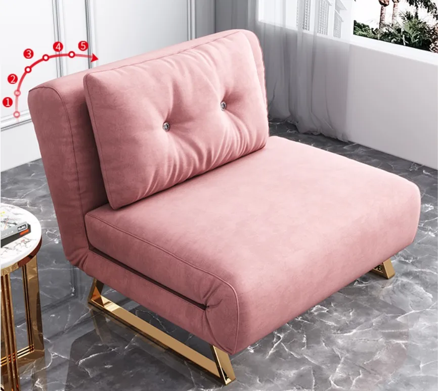 Недорогой современный многофункциональный складной детский одноместный диван-кровать, складная мебель для гостиной