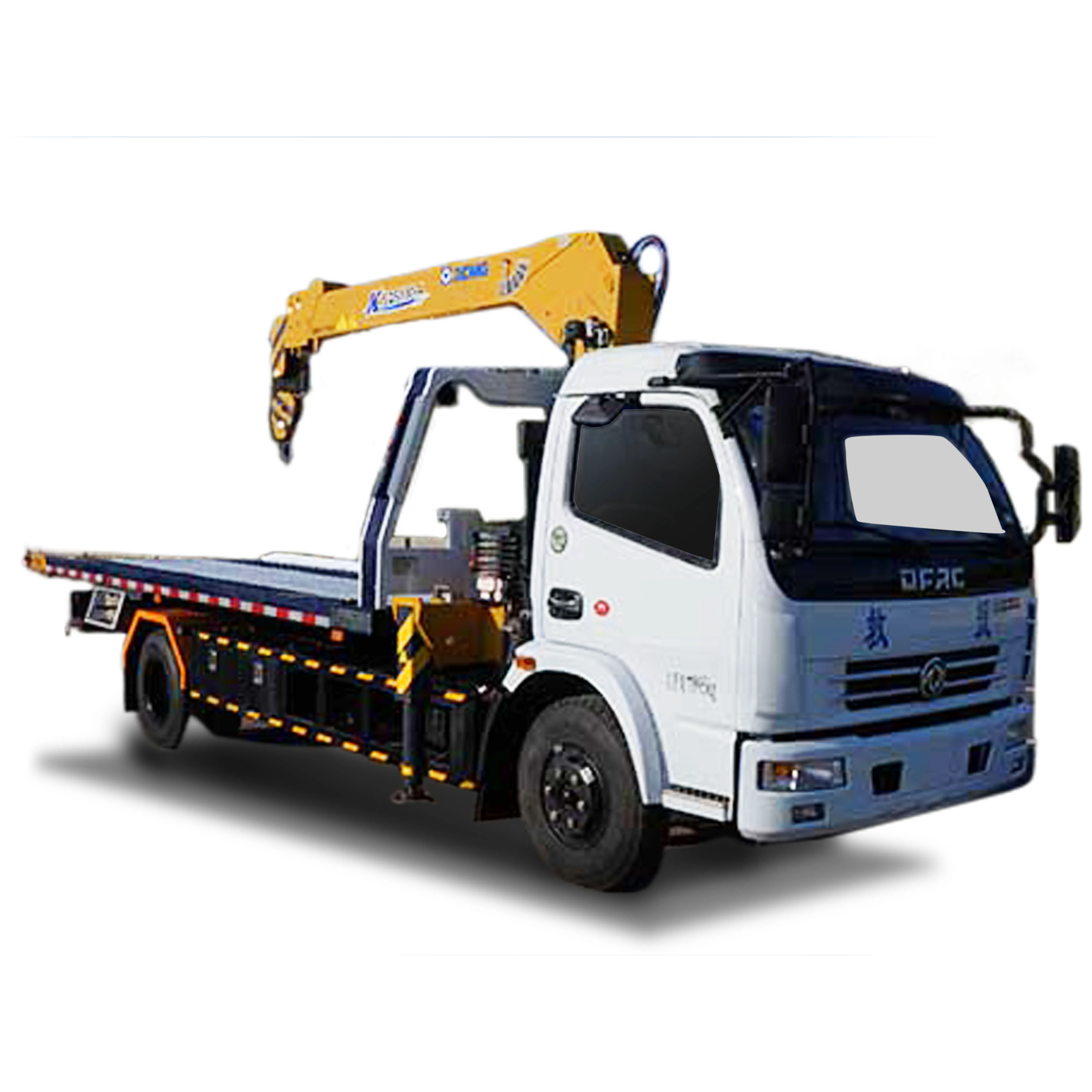 China brand new tow truck wrecker flatbed wrecker 5 ton wrecker towing truck