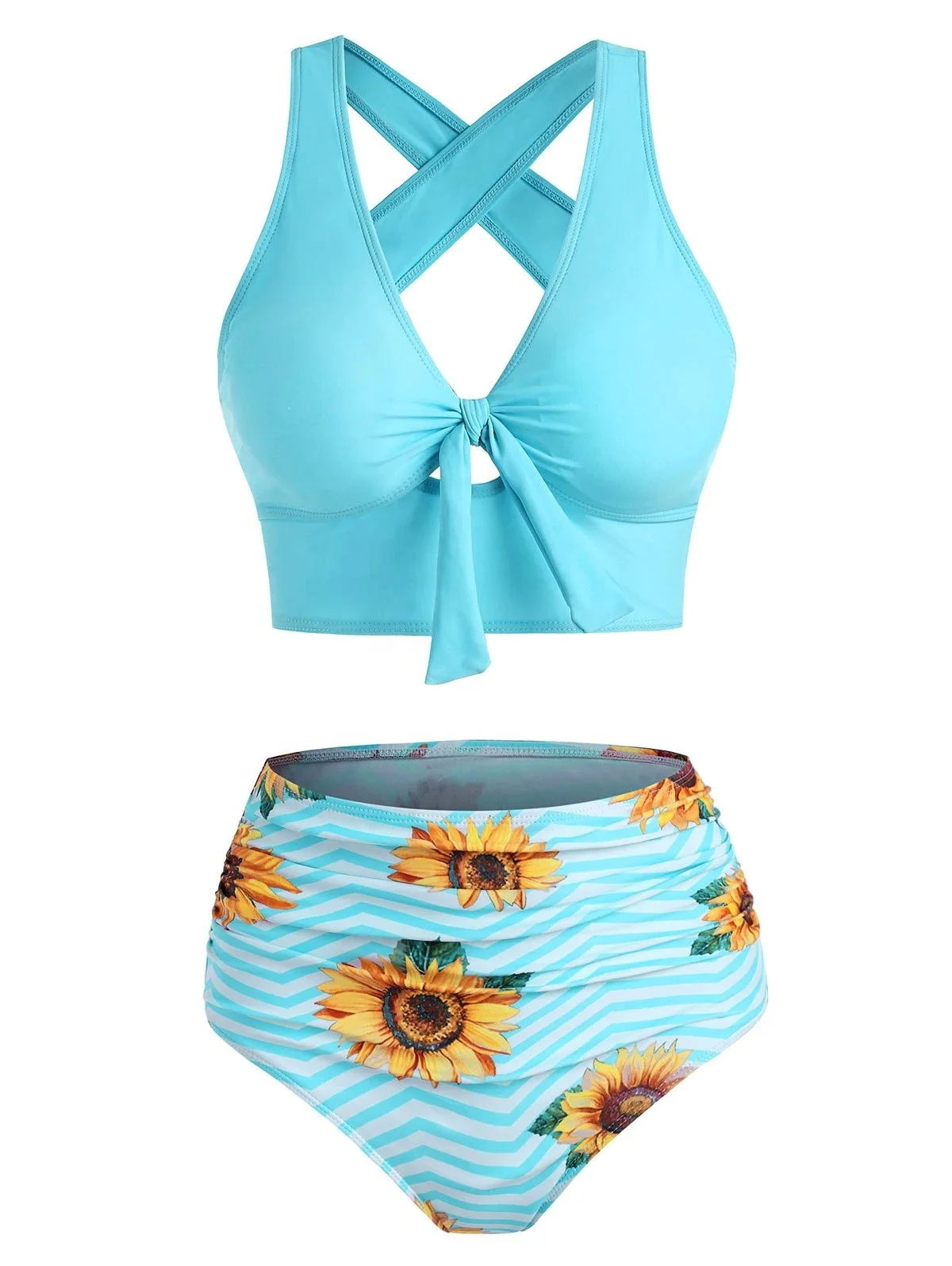 2022 swimming  new cross-border women sub-small fresh Europe and the United States bikini