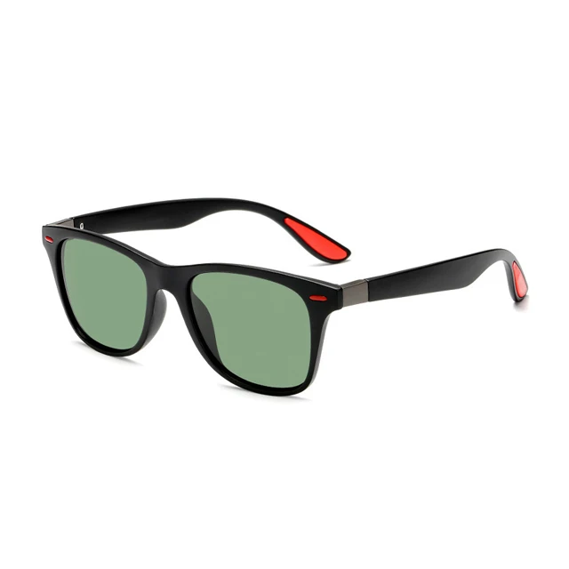 Квадратные поляризованные солнцезащитные очки мужские речные винтажные очки 2021 горячая распродажа мужские солнцезащитные очки для женщин Ретро Классические солнечные очки