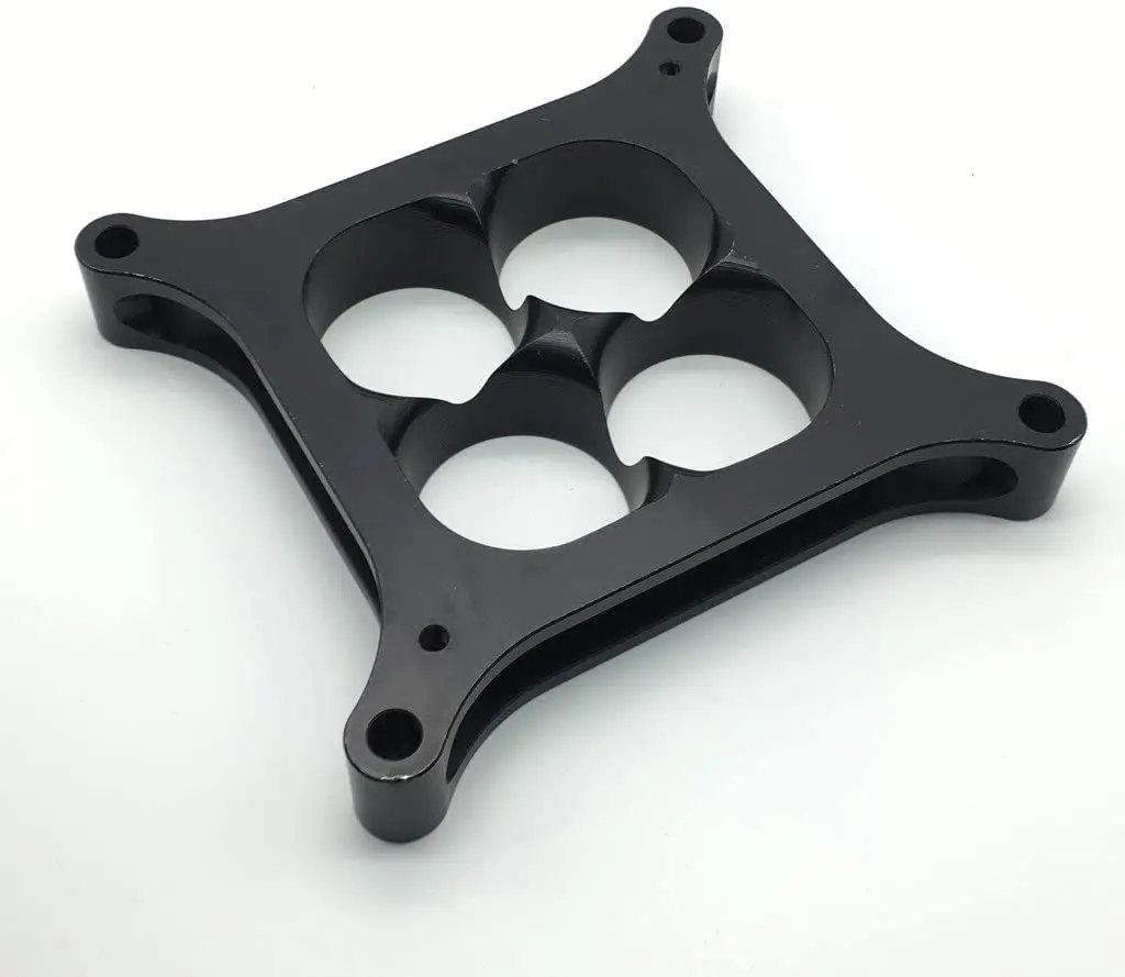 Карбюратор с квадратным отверстием, 4 порта, черный, 1 дюйм, алюминий 4150