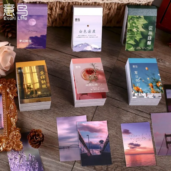 Набор наклеек Etori Life с наилучшими пожеланиями 50 листов