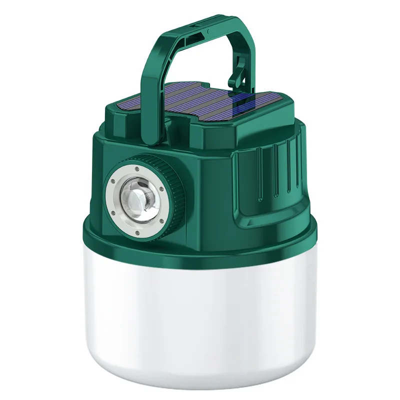 Outdoor Waterproof Rechargeable Street Led Emergency Torch Light Solar Camping Lamp