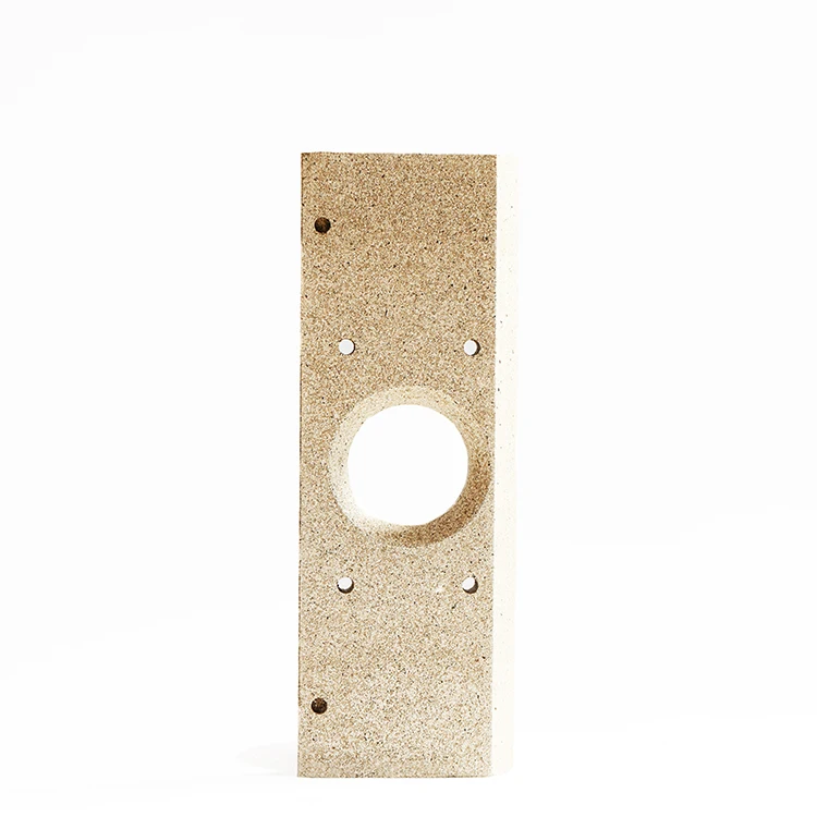 Wood stove use thermal insulation fire retardant liner board machining vermiculite board