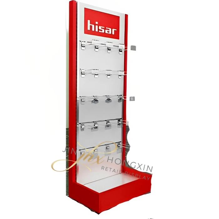 Hot selling metal Tablet computer stand for supermarket and department stores retail store product fixture display rack