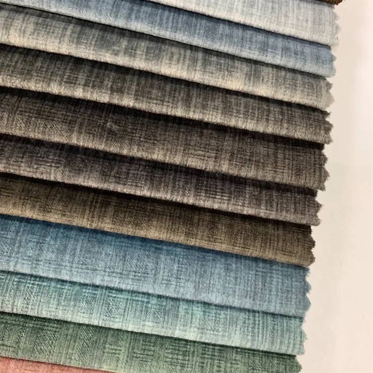 New design polyester material knit printed excellent quality fabric upholstery for sofa