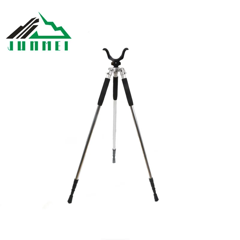 camping  equipment wholesale ultralight aluminum alloy telescopic hunting shooting sticks camping tripod hunting sticks