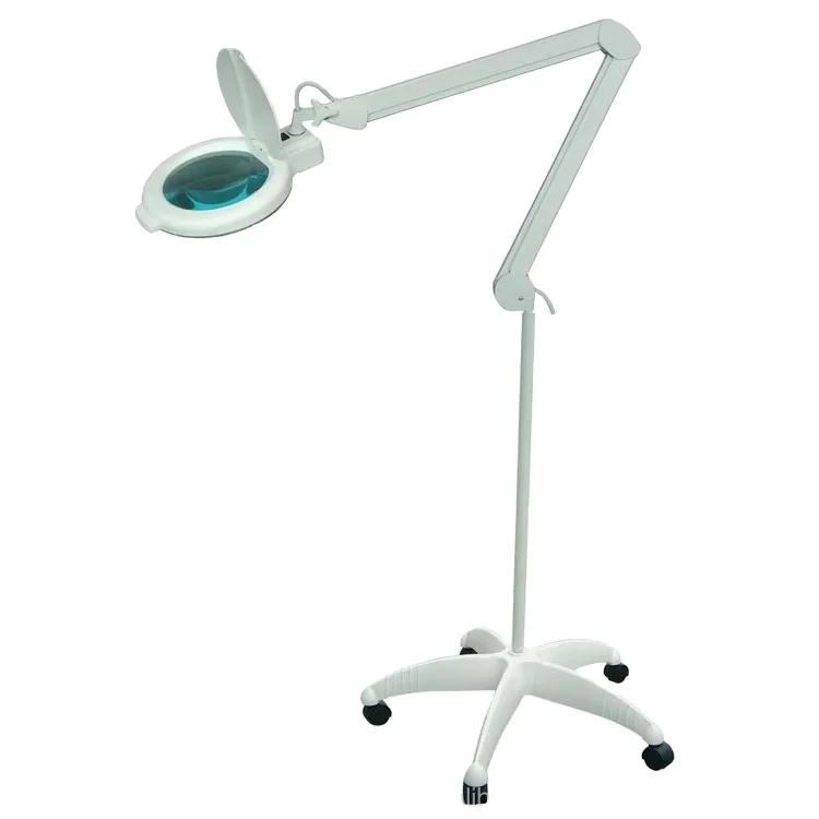 Factory wholesale  RT206.05 Inspection Magnifier Lamp with Flood Stand