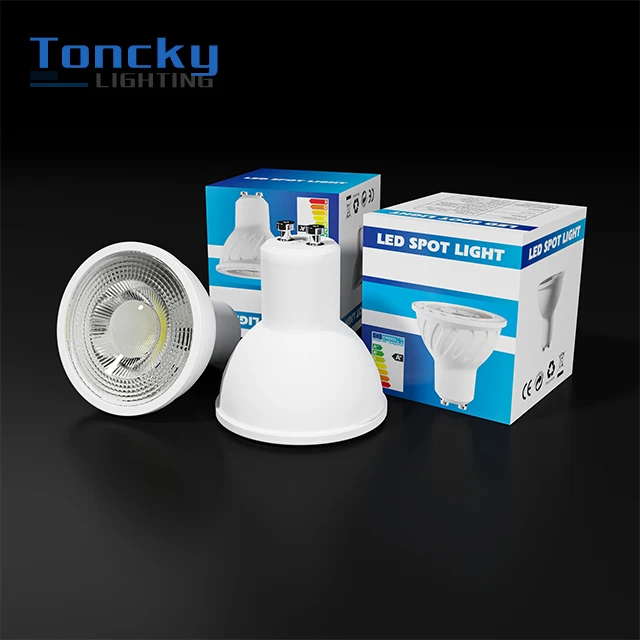 Фабрика продает алюминиевый светильник для ПК Gu10 Mr16 Gu5.3 лампочка Светодиодный прожектор 5 Вт 7 Вт потолочный светильник для корпуса Gu10 свет
